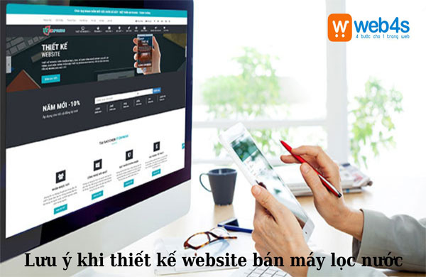 Những lưu ý khi thiết kế website bán máy lọc nước